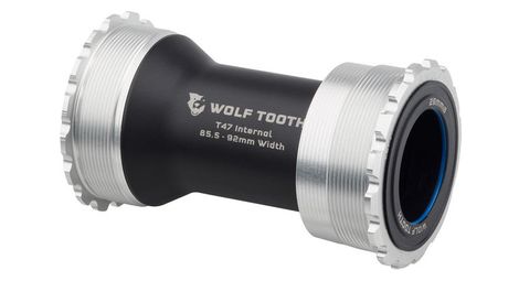 Boîtier de pédalier wolf tooth t47 29 mm (dub) - 85.5/92mm argent