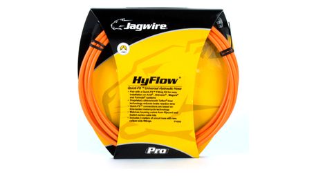 Latiguillo hidráulico universal jagwire hyflow - naranja