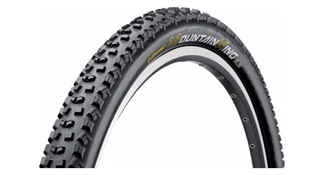 Continental pneu mountain king ii 27.5x2.2 souple racesport blackchili tubetype