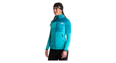 Chaqueta polar The North Face Stormgap Power Grid azul para mujer