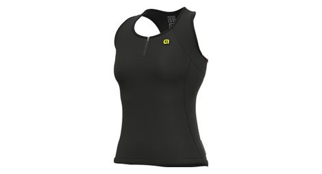 Alé color block damen trikot schwarz