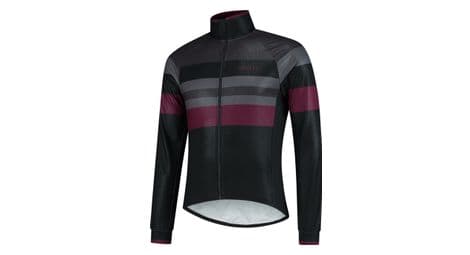 Veste hiver rogelli peak noir/gris/bordeaux homme