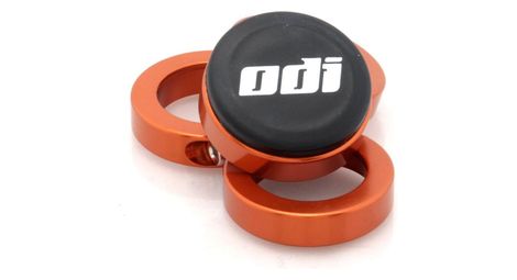 Odi lock-on rings aluminium orange