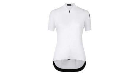 Maillots manches courtes femme assos uma gt jersey c2 evo blanc