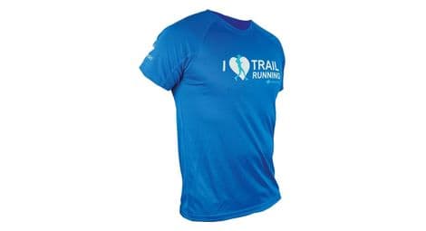 Maillot manches courtes raidlight activ trail bleu homme