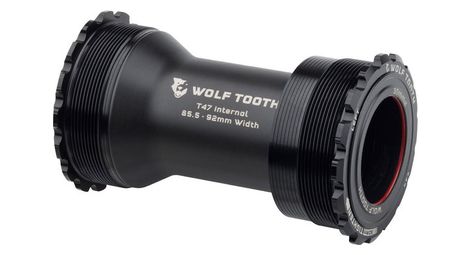Boîtier de pédalier wolf tooth t47 30 mm - 85.5/92mm noir