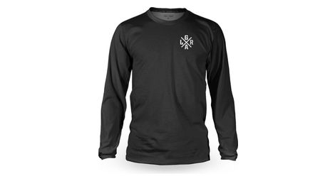 Maillot manches longues enfant loose riders industrial noir gris