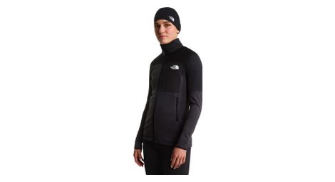 Chaqueta polar The North Face Stormgap Power Grid gris/negro para mujer