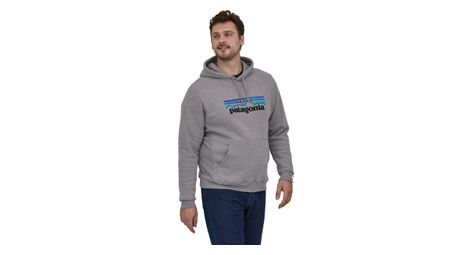 Sweat a capuche unisexe patagonia p 6 logo uprisal gris