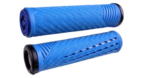 Paar odi cf v2 grips.1 lock on blue / white