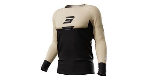 Maillot manches longues shot rogue stok sand - enfant