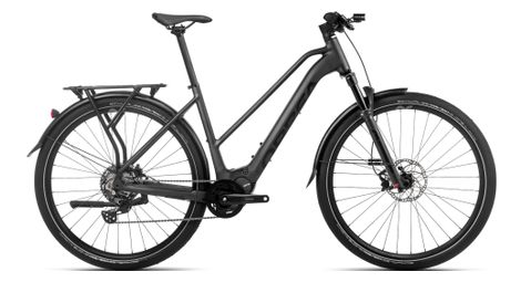 Orbea kemen mid 30 bicicleta de trekking eléctrica shimano deore 10s 540 wh 29'' negro noche metalizado