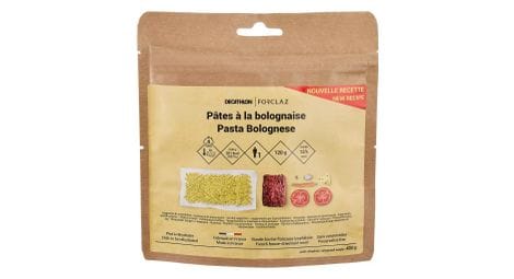 Forclaz pasta boloñesa comida deshidratada