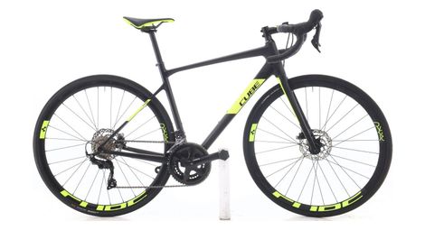 Produit reconditionné · cube attain race gtc carbone · noir / vélo de route / cube | bon état