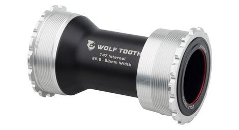 Boîtier de pédalier wolf tooth t47 30 mm - 85.5/92mm argent