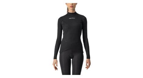 Maillot de corps manches longues femme castelli flanders 2 w warm noir