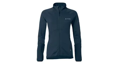 Vaude monviso ii fleecejacke damen blau