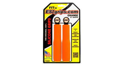 Paire de grips esi fit sg orange