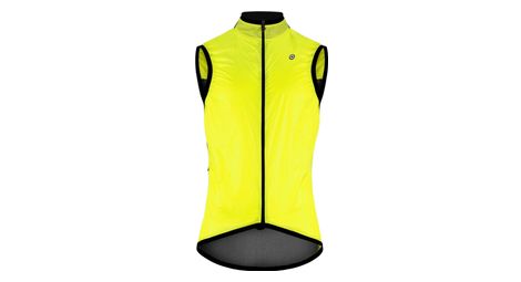 Veste coupe vent sans-manches assos mille gt c2 jaune