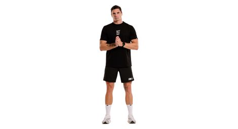 Camiseta de manga corta Z3rod Triblend Swim Bike Run negra para hombre