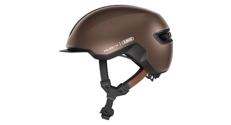 Casco urbano abus hud-y marrone l (57-61 cm)