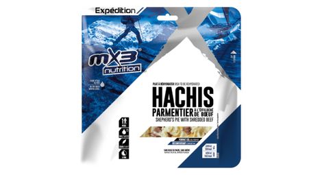 Repas lyophilise mx3 hachis parmentier a l effiloche de b uf xxl