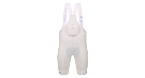 Santini Tour de France Alpe d'Huez kurze Radhose, weiß, für Herren