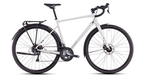 Cube nuroad one fe bicicleta de gravilla shimano claris 8s 700 mm desert stone beige verde 2025