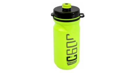 Bidon polisport 600ml c600 lime vert/noir bouchon à clipser