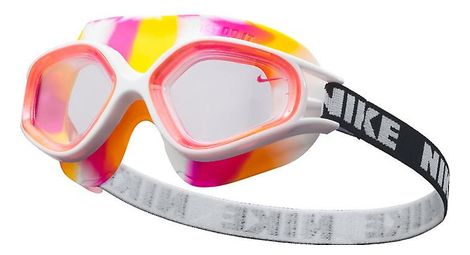 Masque de bain enfant nike swim expanse orange