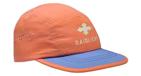 Gorra raidlight endurance naranja / azul single