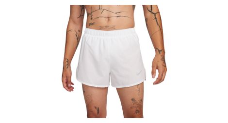 Short nike fast 3in blanc homme