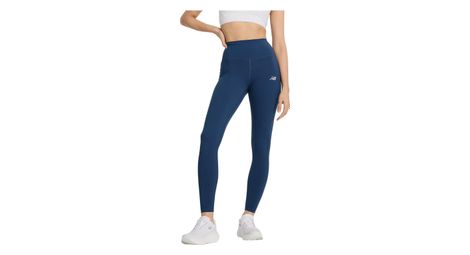 Mallas para mujer new balance sleek high rise azul