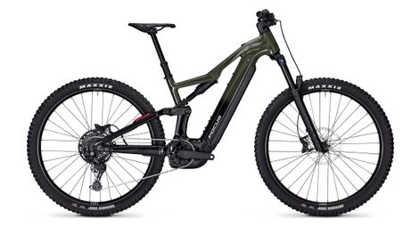 Vtt électrique tout-suspendu focus thron² 6.7 10v 800wh bosch 100 nm 29 vert/noir 2025