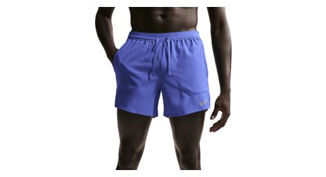 Pantalones cortos Nike Stride 5in azul para hombre