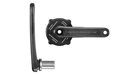 Paar Campagnolo Super Record X 1X13 Ultra Torque Kurbeln (ohne Kettenblatt) Schwarz