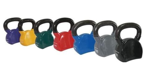 Tunturi kettlebell vinyle 4kg jaune