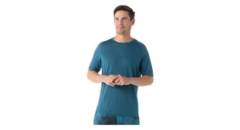T shirt manches courtes smartwool active ultralite bleu homme