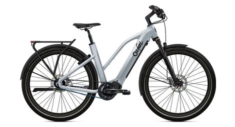 Produit reconditionné - vélo de ville électrique o2 feel vern urban power 9.2 mid shimano nexus inter 5-e 5v 720 wh 27.5 gris polaire