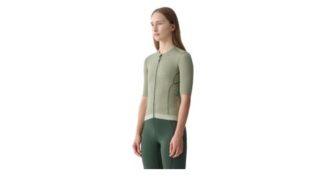 Maillot de manga corta para mujer maap alt_road 2.0 verde