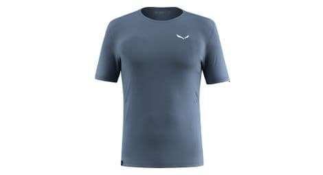 Camiseta tecnica de hombre salewa puez sporty dry azul