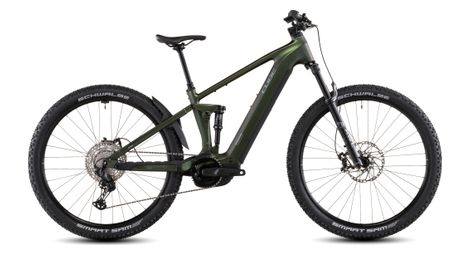 Cube stereo hybrid one22 slx 800 electric full suspension mtb shimano deore/deore xt 12s 800 wh 29'' stellar green 2026