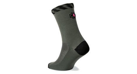 Paire de chaussettes muc off technical riders vert kaki
