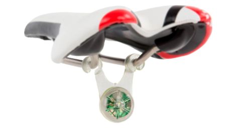 Ikzi eclairage arrière rond batterie selle pont rouge