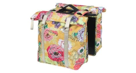 Sacoches de porte-bagage basil bloom field mik 35l jaune