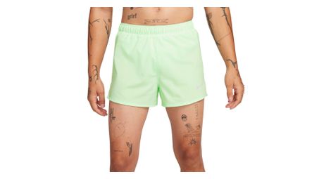 Pantalón corto nike fast 3in verde hombre