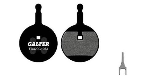 Paire de plaquettes galfer semi metalliques avid bb5
