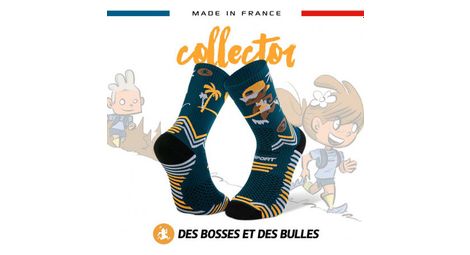Paire de chaussettes bv sport trail ultra collector dbdb foret gris