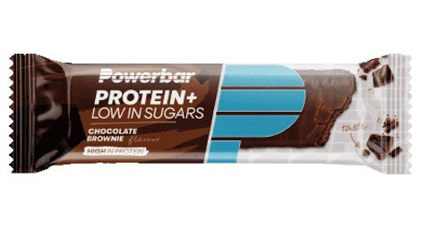 Barre protéinée powerbar protein+ low in sugars chocolat/brownie - 35g