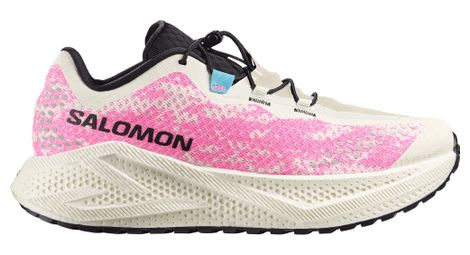 Salomon Aero Glide 4 GRVL hardloopschoenen wit/roze voor heren